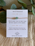 Bracelet Maîtresse - Pierre Naturelle