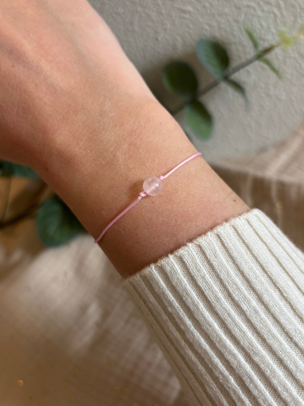 Bracelet « Merci » Atsem - Bijou cordon & pierre naturelle