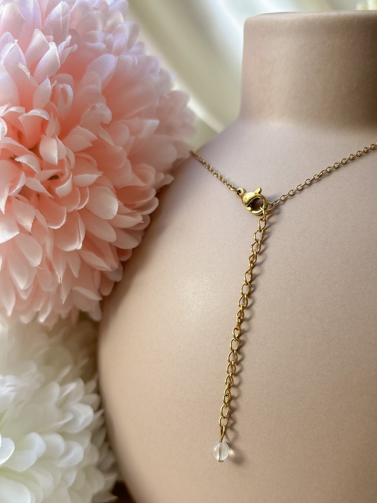 Collier SOLIS - Quartz Rose