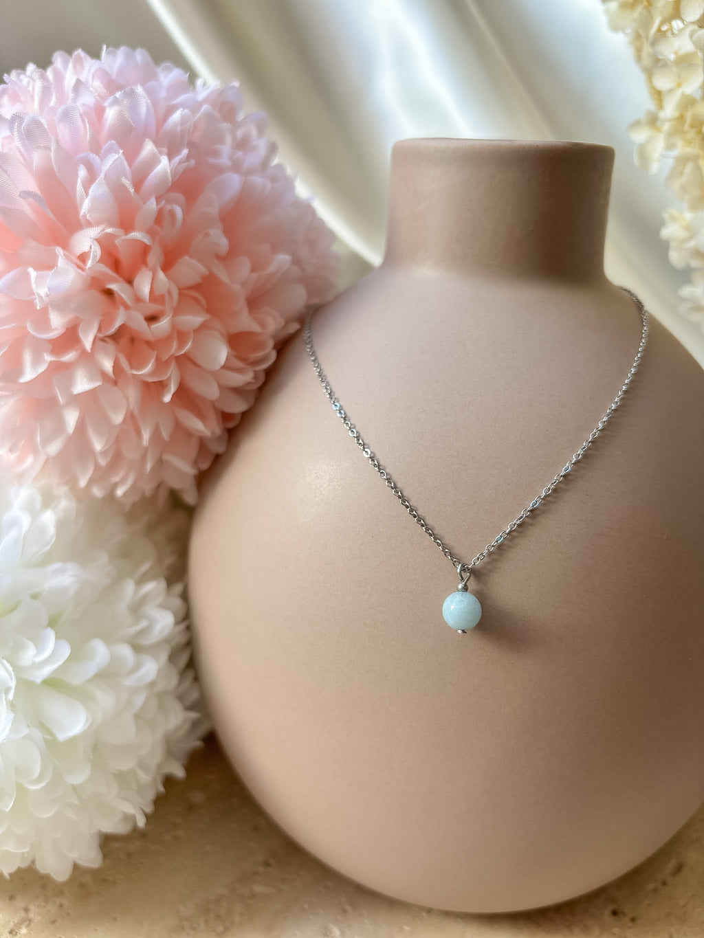 Collier SOLIS - Aigue Marine