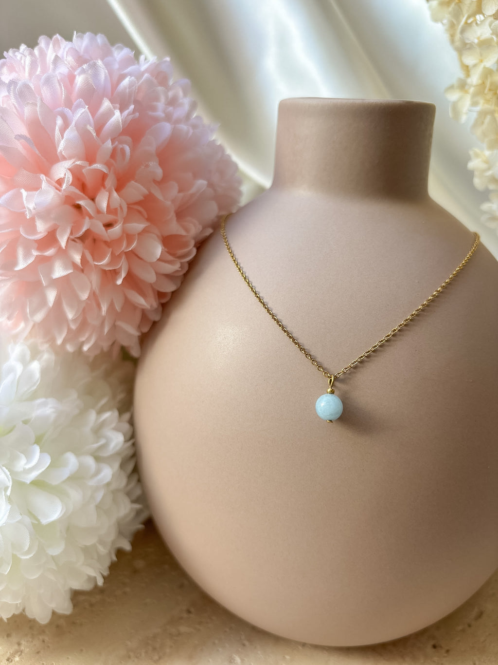 Collier SOLIS - Aigue Marine