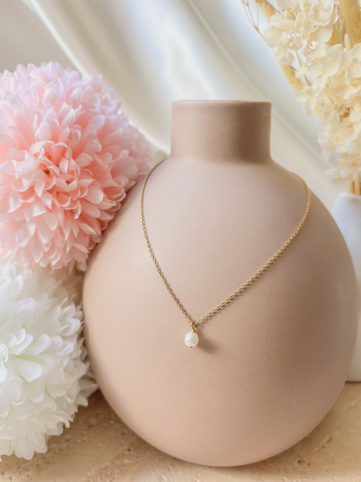 Collier SOLIS - Perle d'eau douce