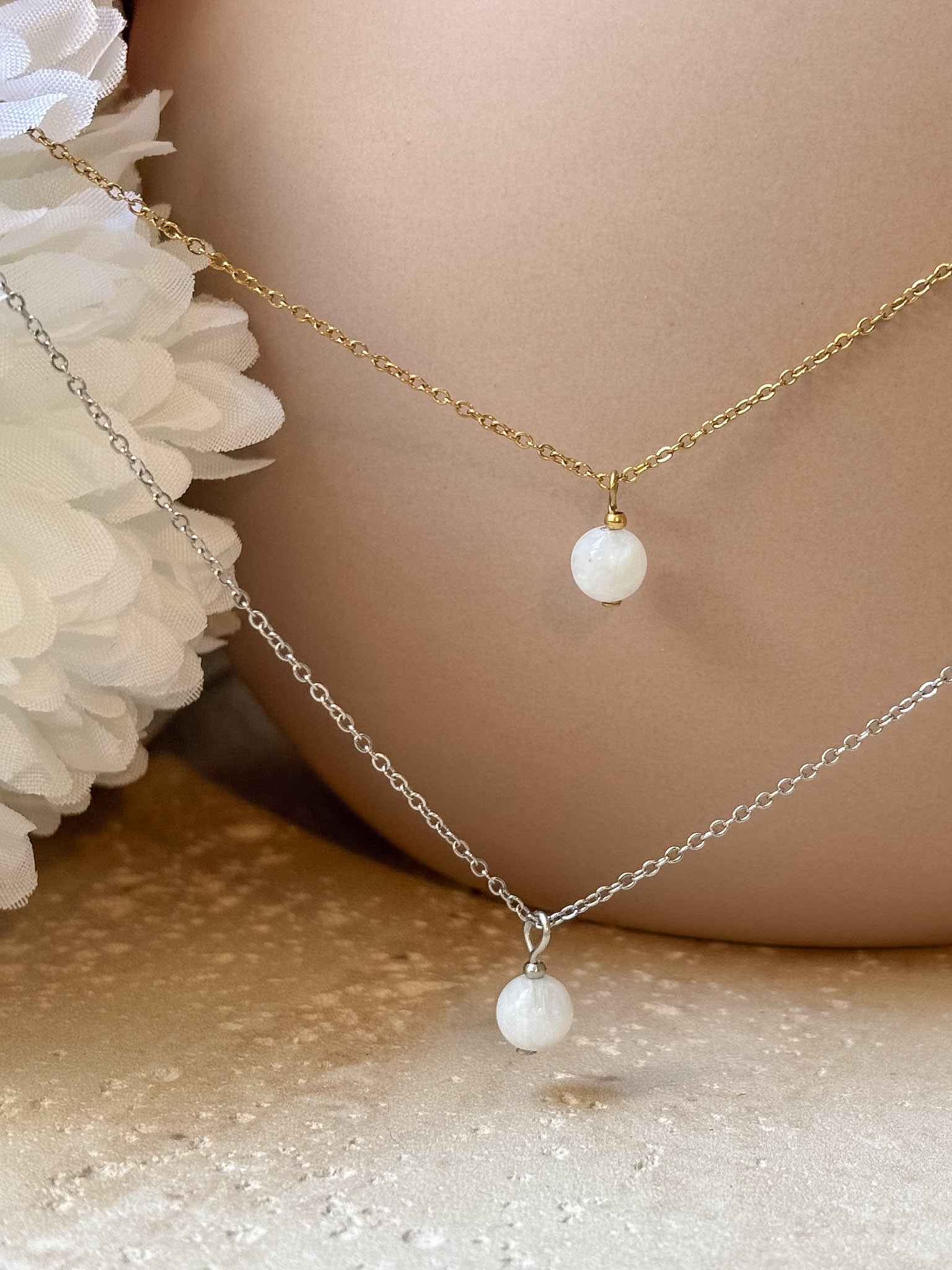 Collier SOLIS - Pierre de Lune