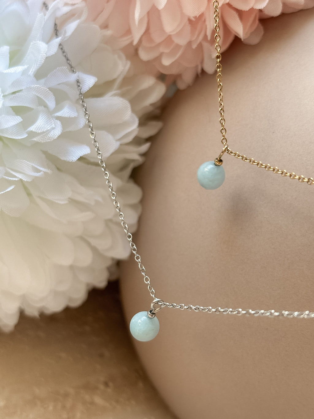 Collier SOLIS - Aigue Marine