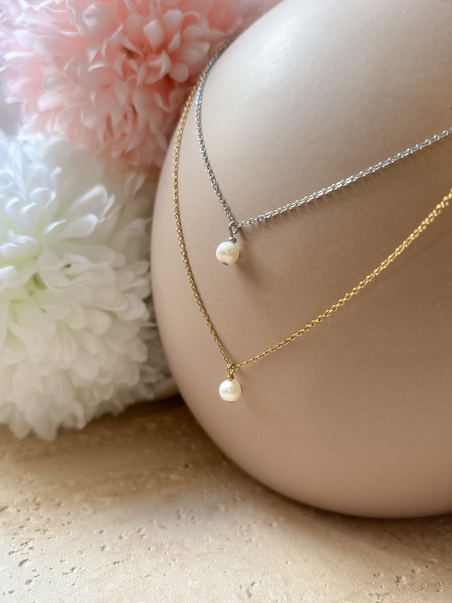 Collier SOLIS - Perle d'eau douce
